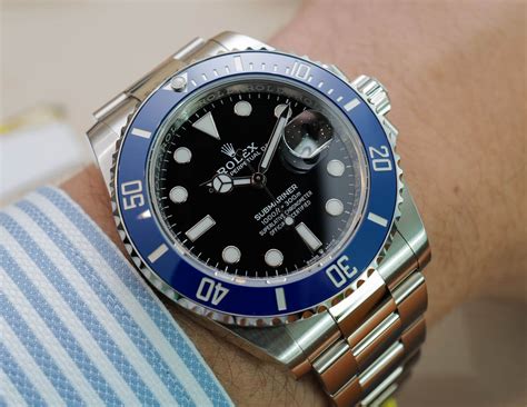 rolex sub blue white gold|Rolex submariner gold dial.